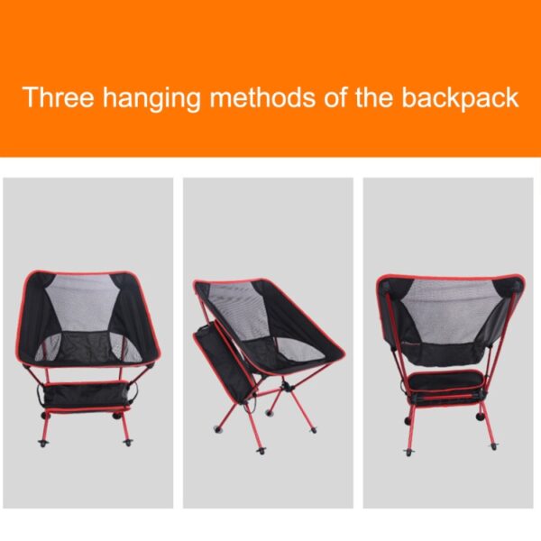 Outdoor Draagbare Opvouwbare Camping Stoel Licht Vissen Strandstoel Luchtvaart Aluminium Rugleuning Recliner, Aluminum Alloy Chair(blue), Aluminum Alloy Chair(green), Aluminum Alloy Chair(light blue), Aluminum Alloy Chair(orange)... - Afbeelding 6