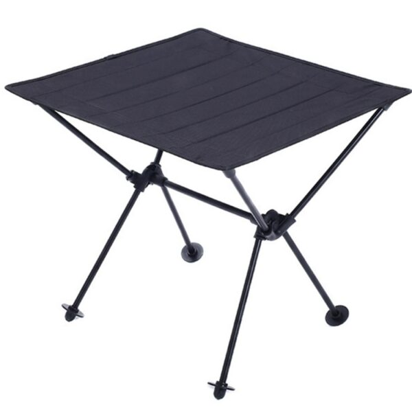 Outdoor Camping Draagbare Lichte Klaptafel Oxford Doek Luchtvaart Aluminium Picknick Barbecue Tafel, Barbecue Table(black), Barbecue Table(orange)