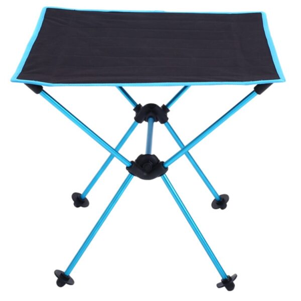 Outdoor Camping Draagbare Lichte Klaptafel Oxford Doek Luchtvaart Aluminium Picknick Barbecue Tafel, Barbecue Table(black), Barbecue Table(orange) - Afbeelding 2
