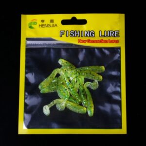 HENGJIA SO041 5 cm/0.6g 10 PCS Vissen Wobbler Soft Jigging Vissen Lokken Worm Swimbaits Siliconen Aas