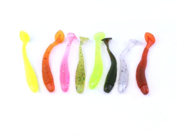 HENGJIA SO041 5 cm/0.6g 10 PCS Vissen Wobbler Soft Jigging Vissen Lokken Worm Swimbaits Siliconen Aas - Afbeelding 4