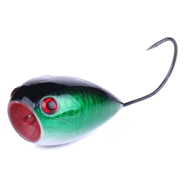 HENGJIA PO036 8 STKS 8 cm / 13g Grote Mond Enkele Haak Raken Water Wave Harde Aas Lokken Outdoor Vistuig Lokken Visaas Visgerei - Afbeelding 3