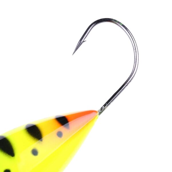 HENGJIA PO036 8 STKS 8 cm / 13g Grote Mond Enkele Haak Raken Water Wave Harde Aas Lokken Outdoor Vistuig Lokken Visaas Visgerei - Afbeelding 7