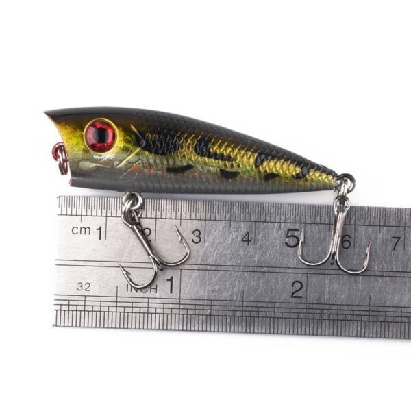 HENGJIA PO035 6cm / 6g 5 STKS Simulatie Hard Aas Visaas Set Tackle Baits Fit Zoutwater en Zoetwater - Afbeelding 5