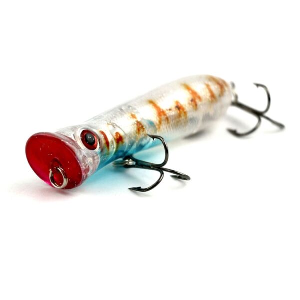 HENGJIA PO032 8cm/12g Simulatie Hard Aas Kunstaas met Haken Tackle Baits Fit Zoutwater en Zoetwater, PO032 1#, PO032 2#, PO032 3#, PO032 4#, PO032 5#, PO032 6#, PO032 7#, PO032 8#, PO032 9#, PO032 10# - Afbeelding 3