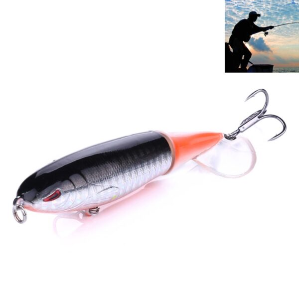 HENGJIA PE018 10 cm/13g Propeller Tractor Vormige Harde Aas Vissen Lokt Tackle Baits Fit Zoutwater en Zoetwater, PE018 1#, PE018 2#, PE018 3#, PE018 4#, PE018 5#, PE018 6#, PE018 7#, PE018 8#