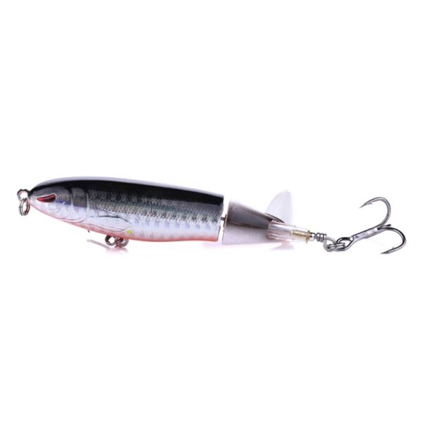 HENGJIA PE018 10 cm/13g Propeller Tractor Vormige Harde Aas Vissen Lokt Tackle Baits Fit Zoutwater en Zoetwater, PE018 1#, PE018 2#, PE018 3#, PE018 4#, PE018 5#, PE018 6#, PE018 7#, PE018 8# - Afbeelding 3
