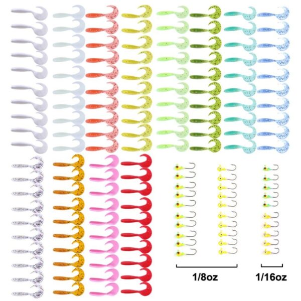 HENGJIA SO002150T 6.5CM / 2G 150 PCS Outdoor Fishing Lures Visaasset voor vissen - Afbeelding 2