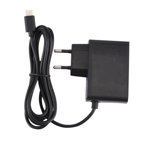 Voor Nintendo Switch NS Gameconsole Wandadapter Oplader Oplader Adapter Oplaadvermogen, DC 5V, Kabellengte: 1.5m, EU-stekker (zwart) - Afbeelding 2