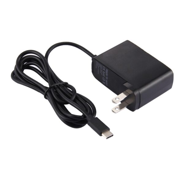 Voor Nintendo Switch NS Game Console Muuradapter Oplader Oplader Adapter Oplaadvermogen, DC 5V, Kabellengte: 1.5m, US-stekker (zwart) - Afbeelding 2