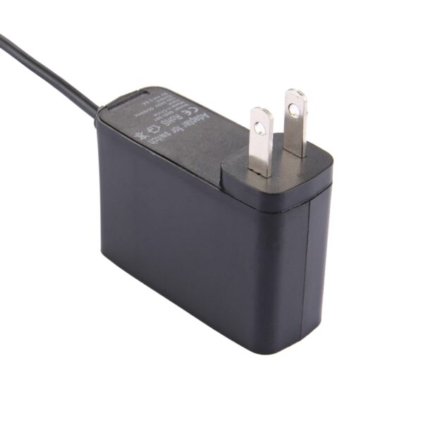 Voor Nintendo Switch NS Game Console Muuradapter Oplader Oplader Adapter Oplaadvermogen, DC 5V, Kabellengte: 1.5m, US-stekker (zwart) - Afbeelding 3