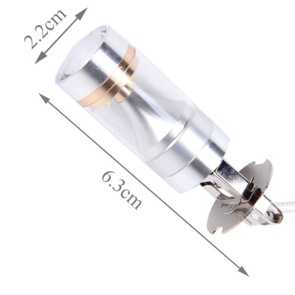 2 STKS H3 30 W 350 LM 6000 K Wit Licht CREE 6 LED Auto Mistlamp Gloeilamp, DC 12 V - Afbeelding 4