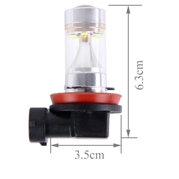 2 STUKS H8 / H11 30W 350 LM 6000K Wit Licht CREE 6 LED Auto Mistlamp Gloeilamp, DC 12V - Afbeelding 4