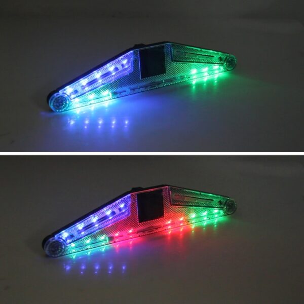 Solar Anti Collision Cupule Ranger-lamp Auto-achterlicht LED-flitswaarschuwingslampje Waarschuwingslampje Opvouwbare Solar Cupule-waarschuwingslamp met tijdelijke parkeervergunning - Afbeelding 8
