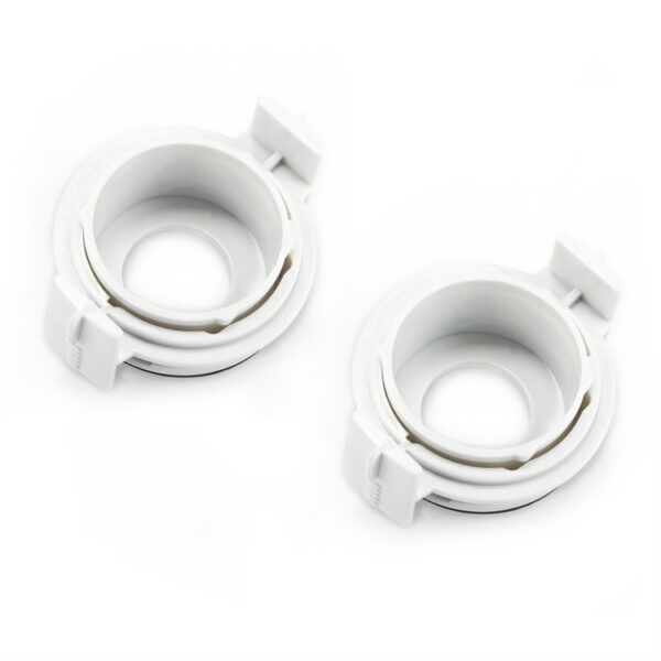 1 paar H7 Xenon HID Koplamp Lampvoet Houder Houder Adapter voor BMW E46 / 318i / E65 / E90 - Afbeelding 3