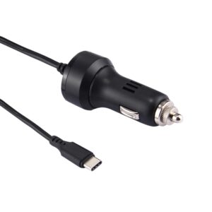Voor Nintendo Switch 2.4A USB-C / Type-C reislaadadapter voor autolader, kabellengte: 2m (zwart)