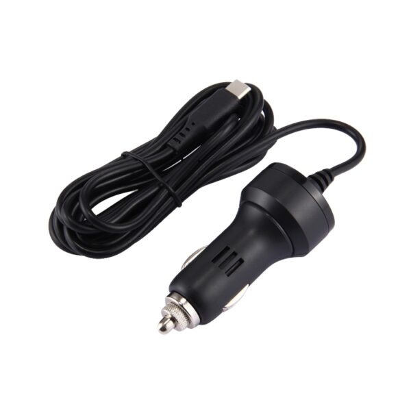 Voor Nintendo Switch 2.4A USB-C / Type-C reislaadadapter voor autolader, kabellengte: 2m (zwart) - Afbeelding 2