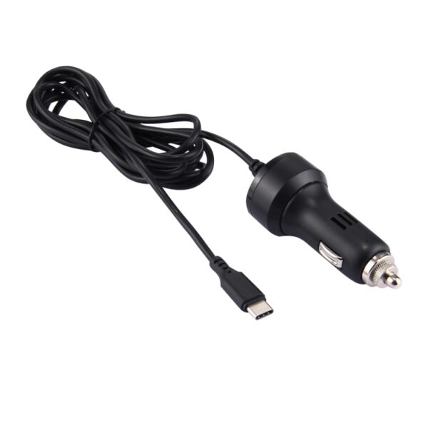 Voor Nintendo Switch 2.4A USB-C / Type-C reislaadadapter voor autolader, kabellengte: 2m (zwart) - Afbeelding 3