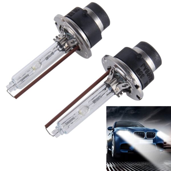 2 stuks D2S 35W 3900 LM 5500K HID-lampen Xenon-verlichting Lampen, DC 12V (wit licht), D2S