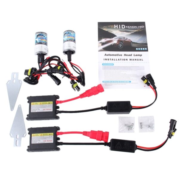 2 STKS 35 W HB4 / 9006 2800 LM Slanke HID Xenon Licht met 2 Legering HID Ballast, Hoge Intensiteit Ontladingslamp, Kleurtemperatuur: 4300 K - Afbeelding 6