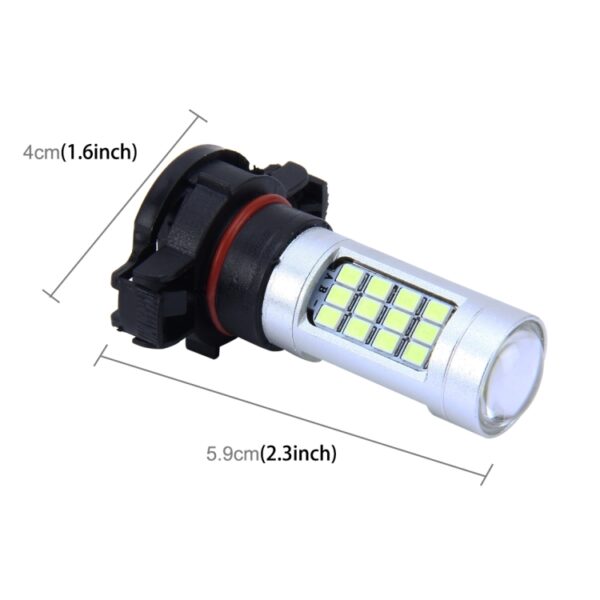 2 STUKS H16 10W 900 LM 8000K auto-mistlamp met 42 SMD-2835-lampen, DC 12V (wit licht) - Afbeelding 5