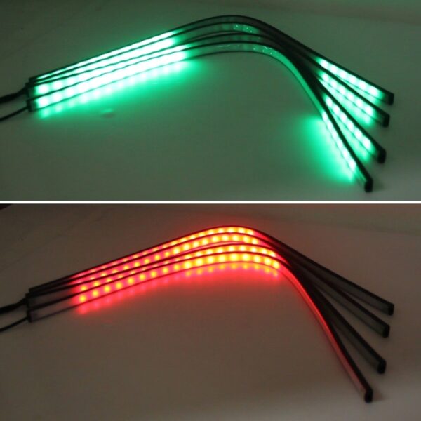 Knipperlichten 15W LED Car in The Network Lights One Drag Four Emblem Eyes Dagrijverlichting LED Universal Car Warning Stroboscoop Flitslicht Car in The Network Decoratieve ridderlichten, kabellengte: 75cm - Afbeelding 8