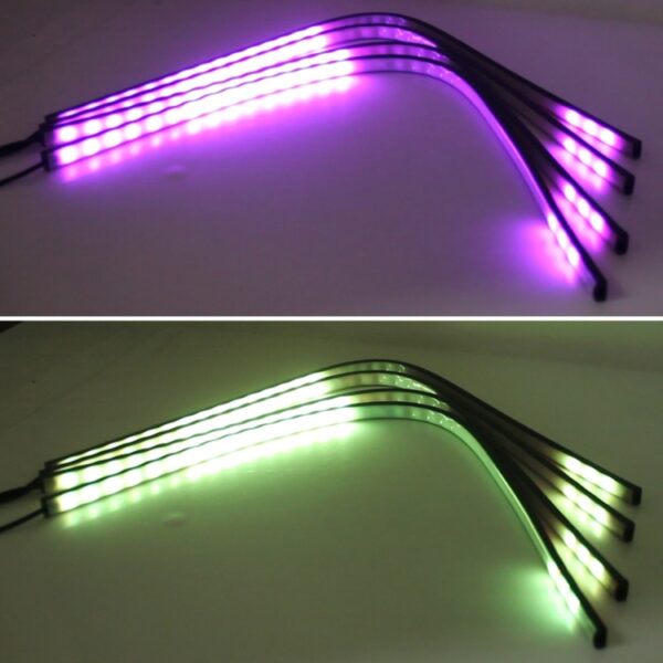 Knipperlichten 15W LED Car in The Network Lights One Drag Four Emblem Eyes Dagrijverlichting LED Universal Car Warning Stroboscoop Flitslicht Car in The Network Decoratieve ridderlichten, kabellengte: 75cm - Afbeelding 10