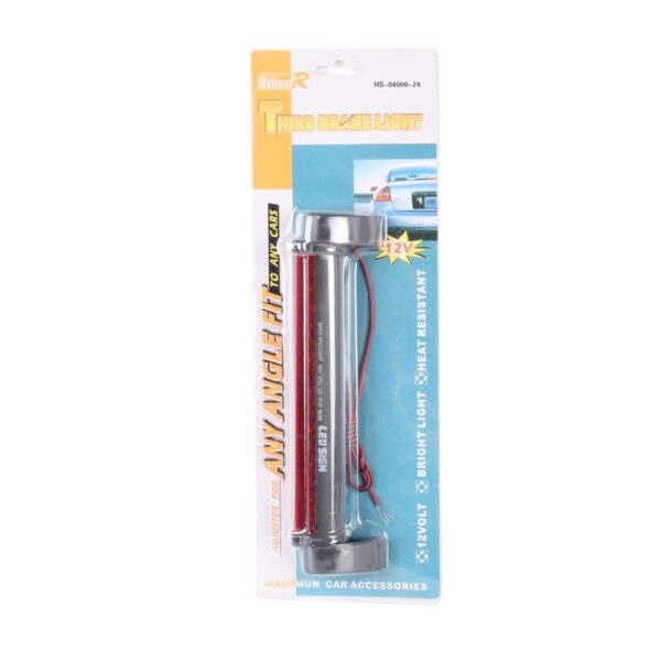 24 leds rood licht auto derde remlicht, DC 12V kabellengte: 80cm - Afbeelding 6