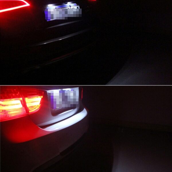 2 STKS Kentekenverlichting met 18 SMD-3528 Lampen voor BMW E53 (X5), 2 W 120LM, 6000 K, DC12V (Wit Licht) - Afbeelding 6