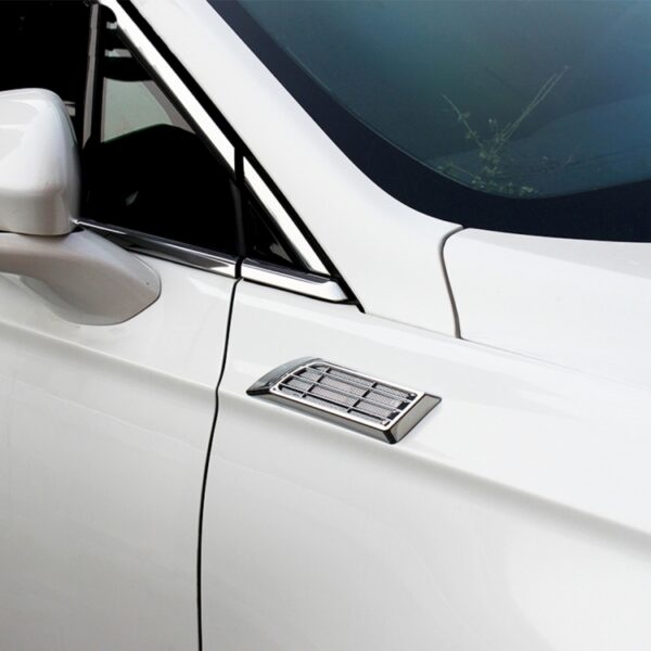 2 STKS Auto Body Side Solar Decoratieve Kleurrijke Strobe Waarschuwing Outlet Light - Afbeelding 11