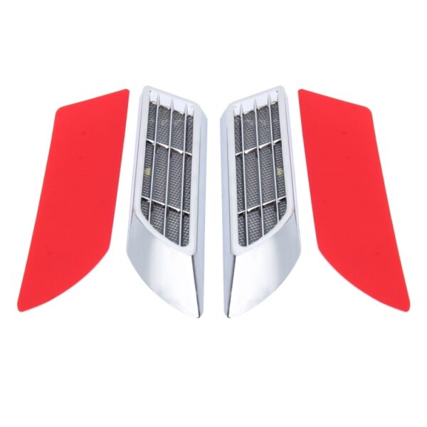 2 STKS Auto Body Side Solar Decoratieve Kleurrijke Strobe Waarschuwing Outlet Light - Afbeelding 6