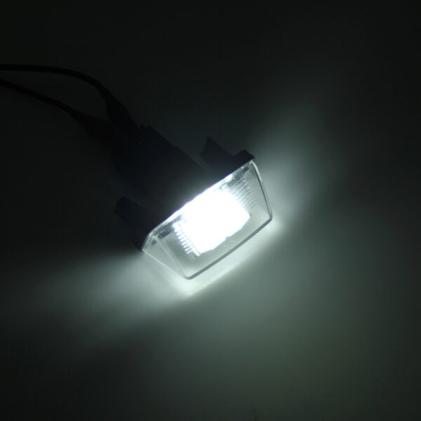 2 STUKS Kentekenverlichting met 24 SMD-3528 Lampen voor Peugeot Citroen (Wit Licht) - Afbeelding 6