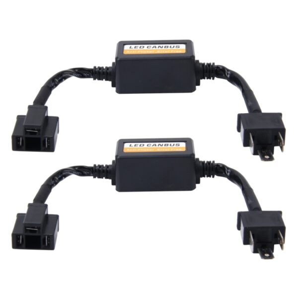 2 STKS H4 Auto Auto LED Koplamp Canbus Waarschuwing Foutloze Decoder Adapter voor DC 9-16 V / 20 W-40 W