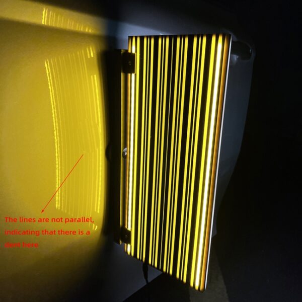 68LEDs Paintless Dent Repair Removal Tool Controleren Reflector Lijn Stripe Light Detection Board - Afbeelding 6