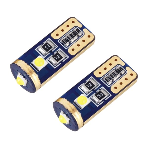 2 STUKS T10 / W5W / 168/194 DC12V / 1.2W / 6000K / 85LM 3LEDs SMD-3030 Auto Klaring Licht - Afbeelding 2