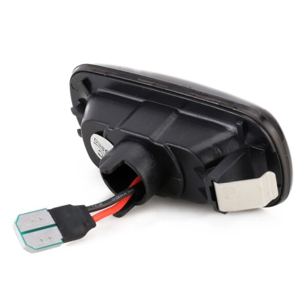 2 STKS DC12V / 3 W Auto LED Dynamische Blinker Zijlichten Stromend Water Richtingaanwijzer voor Audi, geel Licht - Afbeelding 3