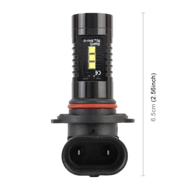 2 STUKS 9005/9006 DC12V 4.3W 6000K 500LM Auto Mistlampen met 12LEDs SMD-2525 - Afbeelding 4