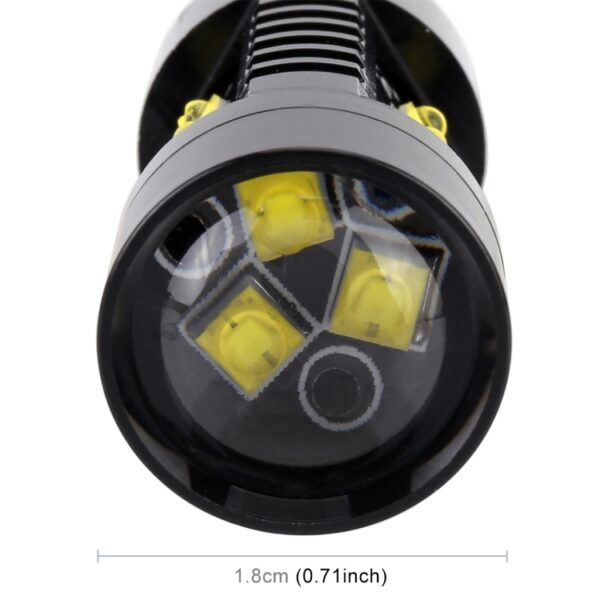 2 STUKS 9005/9006 DC12V 4.3W 6000K 500LM Auto Mistlampen met 12LEDs SMD-2525 - Afbeelding 5