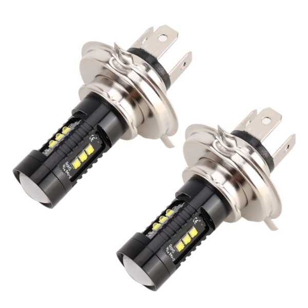 2 STKS H4 DC12V 4.3 W 6000 K 500LM Auto Mistlampen met 12 LEDs SMD-2525 - Afbeelding 2