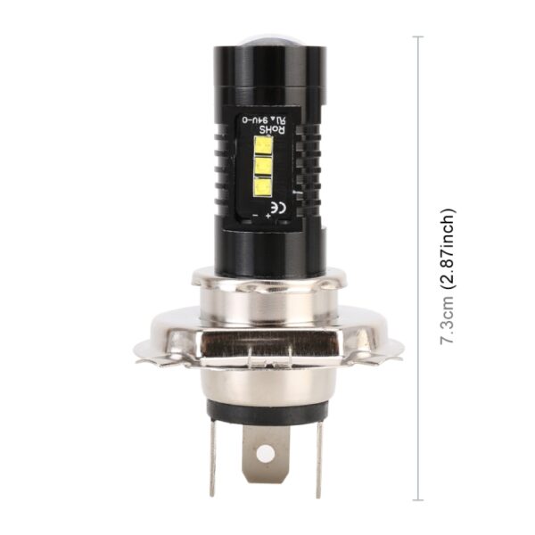 2 STKS H4 DC12V 4.3 W 6000 K 500LM Auto Mistlampen met 12 LEDs SMD-2525 - Afbeelding 4