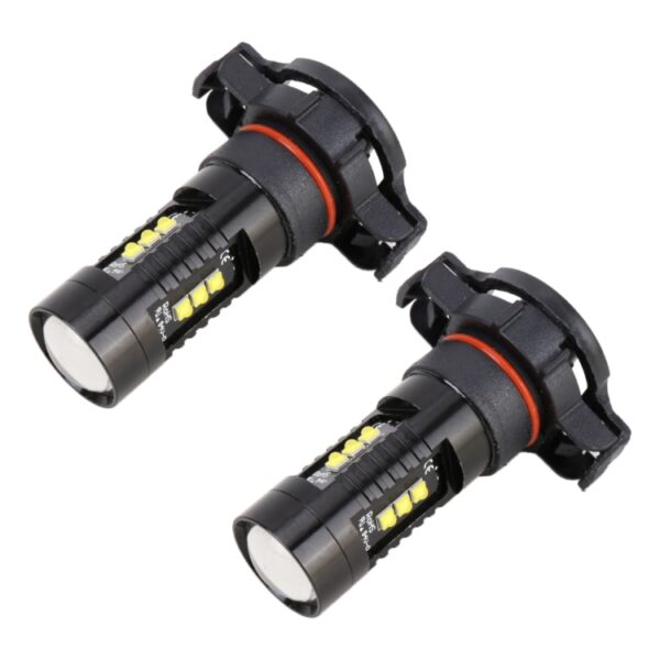 2 STKS H16 DC12V 4.3 W 6000 K 500LM Auto Mistlampen met 12 LEDs SMD-2525 - Afbeelding 2