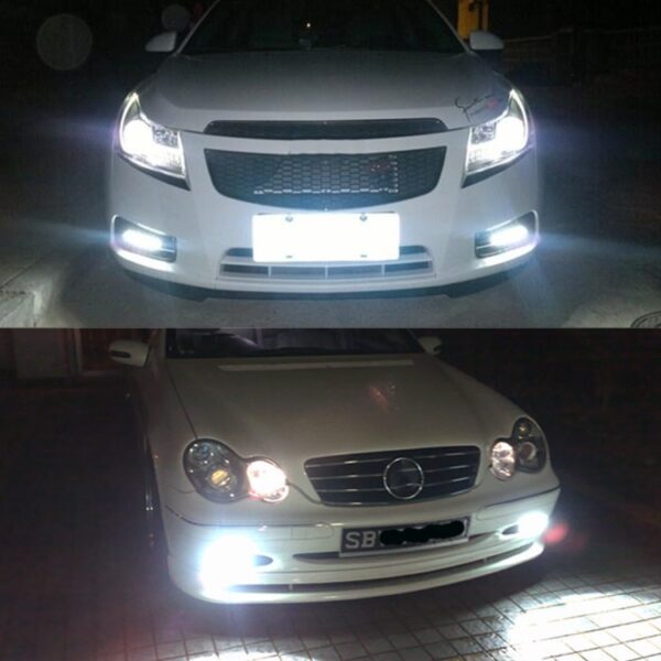 2 STKS H16 DC12V 4.3 W 6000 K 500LM Auto Mistlampen met 12 LEDs SMD-2525 - Afbeelding 7