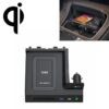 HFC-1021 CAR QI Standaard Wireless Charger 10W Snel opladen voor Mercedes-Benz C Klasse 2015-2021, links en rechts rijden
