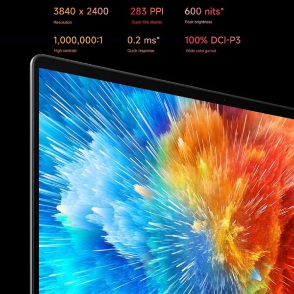 Xiaomi Book Pro 16 2022-laptop, 16-inch touchscreen Windows 11 Home Chinese versie, Intel 12e generatie Core i7-1260P RTX2050 discrete grafische kaart, i7-1260P RTX2050 - Afbeelding 4