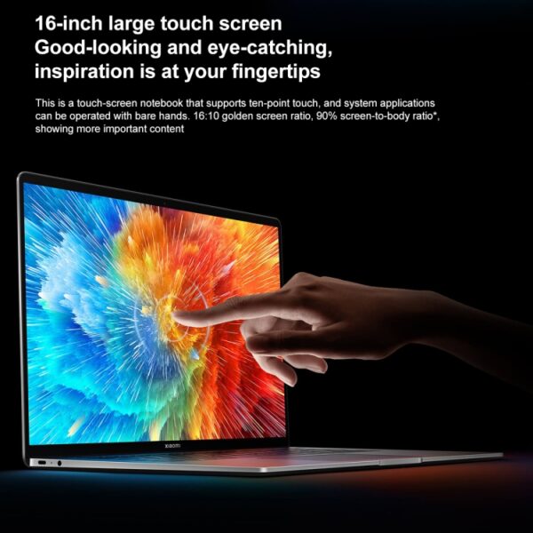 Xiaomi Book Pro 16 2022-laptop, 16-inch touchscreen Windows 11 Home Chinese versie, Intel 12e generatie Core i7-1260P RTX2050 discrete grafische kaart, i7-1260P RTX2050 - Afbeelding 5