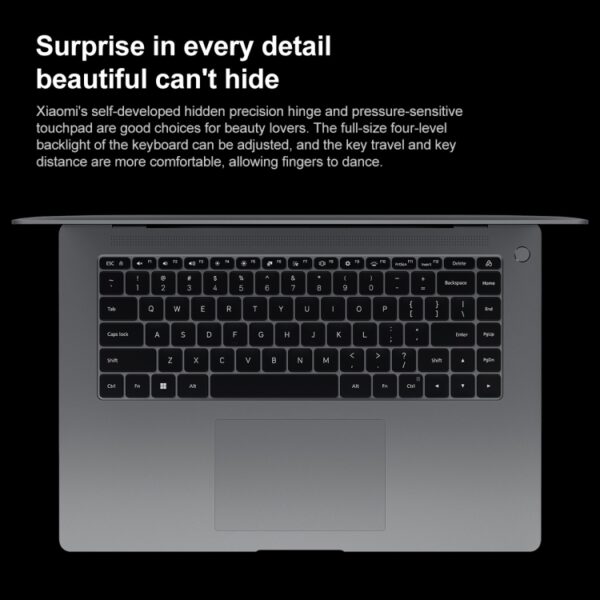 Xiaomi Book Pro 16 2022-laptop, 16-inch touchscreen Windows 11 Home Chinese versie, Intel 12e generatie Core i7-1260P RTX2050 discrete grafische kaart, i7-1260P RTX2050 - Afbeelding 8