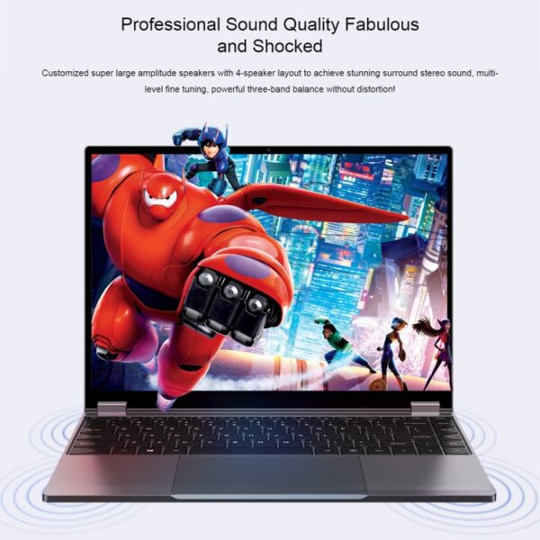 CHUWI FreeBook 13,5-inch yogalaptop, Windows 11 Intel Alder Lake-N N100 Quad Core, FreeBook 12GB+512GB - Afbeelding 14