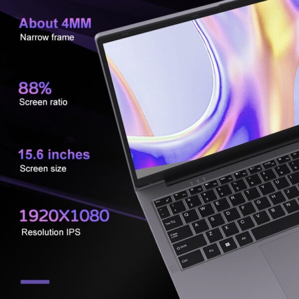 Jumper EZbook X8 15,6-inch laptop, Windows 11 Intel Alder Lake i5-12450H Octa Core, EZbook X8 - Afbeelding 5
