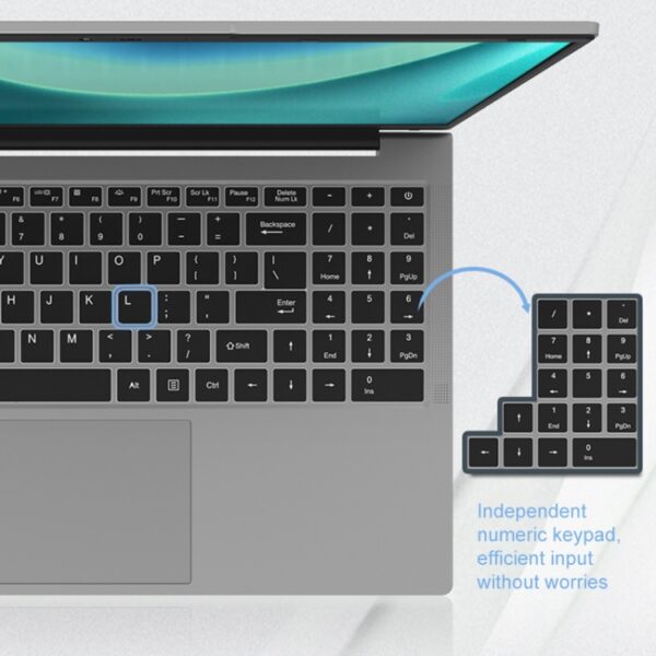 Jumper EZbook X8 15,6-inch laptop, Windows 11 Intel Alder Lake i5-12450H Octa Core, EZbook X8 - Afbeelding 7