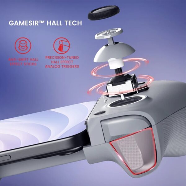GameSir G8 Boogschutter USB-C / Type-C mobiele gamecontroller voor Android / Hongmeng / iPhone 15-serie - Afbeelding 2